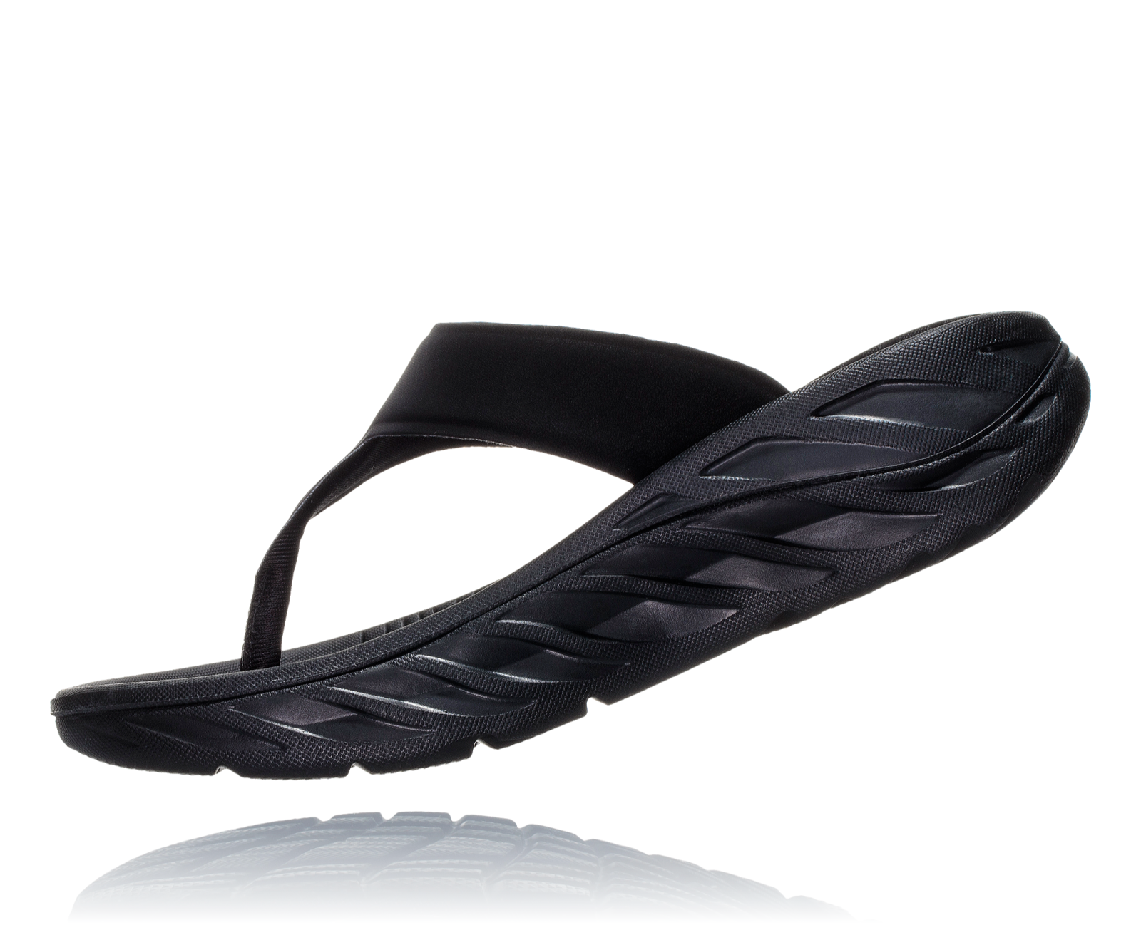 ★HOKA★(W) ORA Recovery Flip★Black Dark Gull Gray HOKA ORA RECOVERY FLIP BLACK/DARK GULL GRAY - WOMEN - Lamey